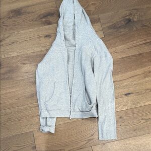 Sincerely Jules Heather Gray Hoodie